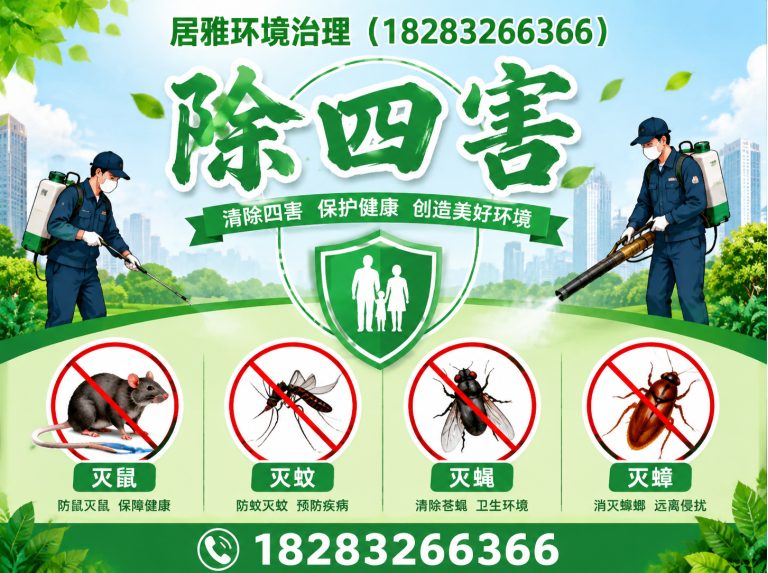 成都病媒生物防制展示图
